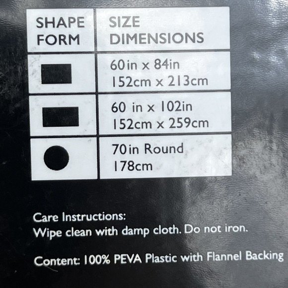 Disney Nightmare Before Christmas Tablecloth 60"X84" Oogie Boogie Black Yellow - Picture 5 of 12